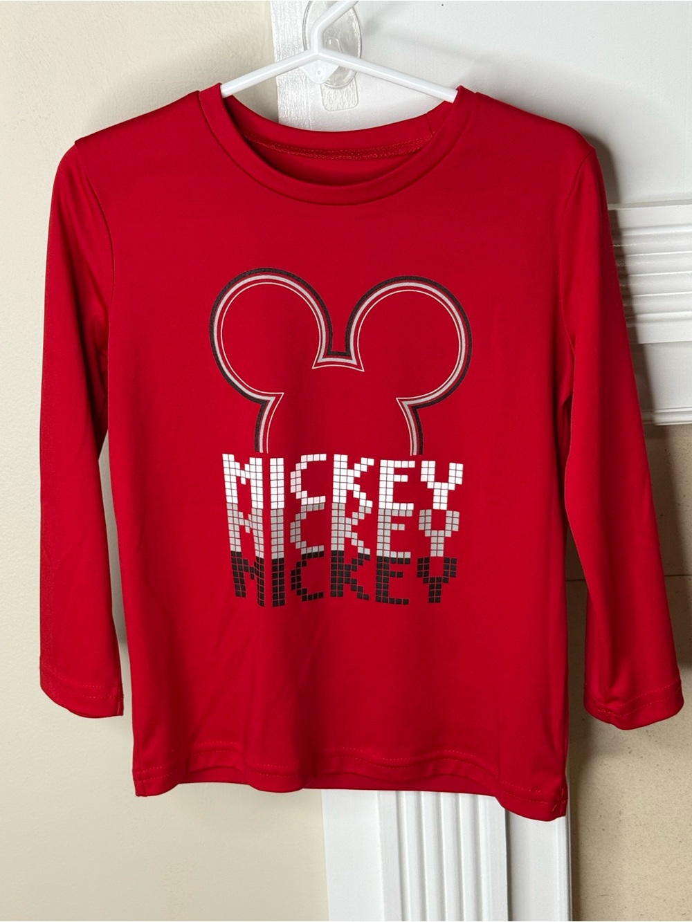 DISNEY'S MICKEY MOUSE 3T Boy’s Sensory Active Tee by Jumping Beans long Sleeved
